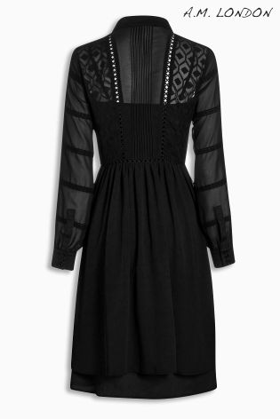 Black A.M. London Victoria Dress